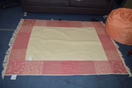 Laura Ashley Pink and Cream Florence Rug 5ftx6ft