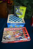 Monopoly Nintendo Mario Kart Game, Pixar Toy Story