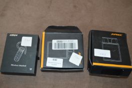 Two Auto Tool OBD Scanners, and a Bluetooth Headse