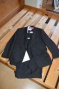 Fraser Wear Black Tie Men's Suit with Dress Shirt