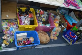 Four Boxes of Children's Toys, etc.