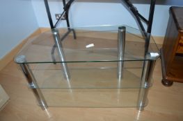 Glass TV Stand