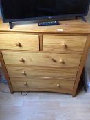 Bedroom Storage Unit with Five Drawers