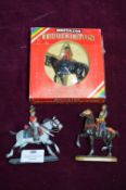 Britains Diecast Mounted Horses; The Queen British