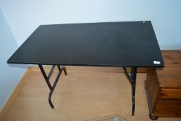 Black Folding Table