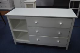 Three Drawer Bedroom Storage Unit