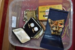 Collectibles, Cufflinks Lighters, Compacts, etc.