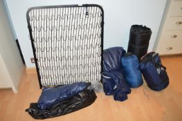 Folding Bed, Air Beds, Sleeping Bags and Other Camping Gear