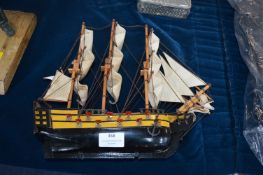 Wooden Model Ship