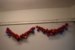 *Two Christmas Bauble Garlands