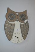 Owl Wall Clock