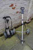 Two Golf Trolleys