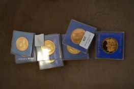 Ten William Wilberforce Bronze Medallions