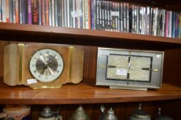Metamec and a Bentima Vintage Mantel Clocks