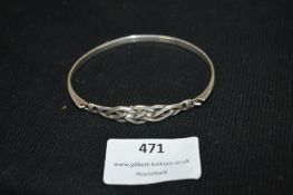 925 Sterling Silver Celtic Style Bracelet