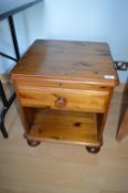 Single Drawer Bedside Cabinet