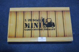 1:20 Scale Mini RC Forklift Truck