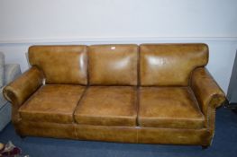 Three Seat Leather Sofa