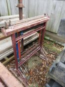 *Six Plasterer's Adjustable Stands