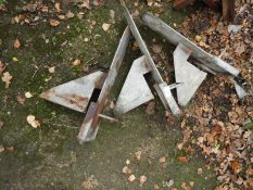 *Three Galvanised Strongboys