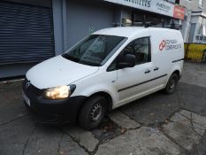 *Volkswagen Caddy TDI Blue Motion Van, Reg: BX13 XXY, Mileage: 153162