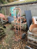 *Tubular Sack Barrow on Pneumatic Wheels