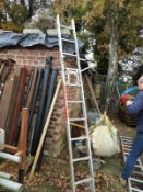 *Aluminium Ladder Section and Standoff