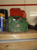 *1x 20L and 1x 10L Jerry Cans