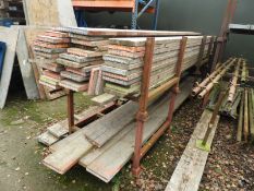*Two Stillages Containing Scaffold Batons ~40