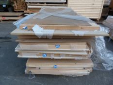 *8 Mixed Heavy Duty Flush Doors