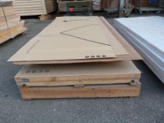 *2 Heavy Duty Flush Doors - 2040mm H x 926mm W x 44mm D