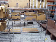 * wire rack 1480w x 450d x 1650h