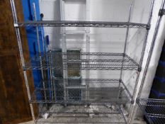 * wire rack 1190w x 500d x 164h