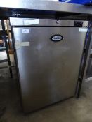 * foster single door undercounter stainless steel chiller model hr150