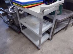 * cambro plastic 3-tier catering