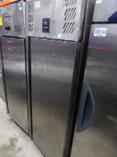 * Williams stainless steel single door upright chiller model hj1sa