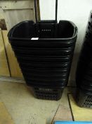 *Nine Stackable Trolley Baskets