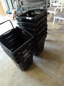*Ten Stackable Basket Trolleys