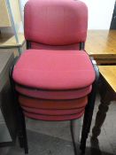 *Nine Upholstered Chairs