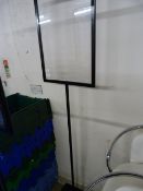 *Freestanding Menu/Poster Stand