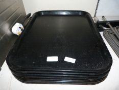 Eight Plastic Trays