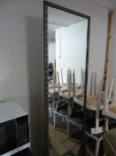 *Large Industrial Style Floor Standing Mirror