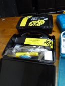 *Two Biohazard Cleanup Kits