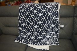 *Life Comfort Grey Plush Throw