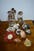 Xmas Meerkats, Cat Ornaments etc