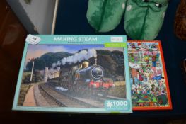 Two Jigsaw Puzzles