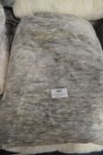 *Luxury Grey & White Throw