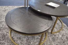 *Set of Nesting Circular Tables