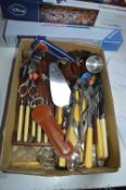Small Quantity of Vintage Cutlery etc