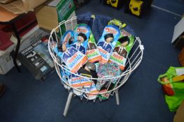 Metal Basket Containing Dishy Daniel Dish Brushes